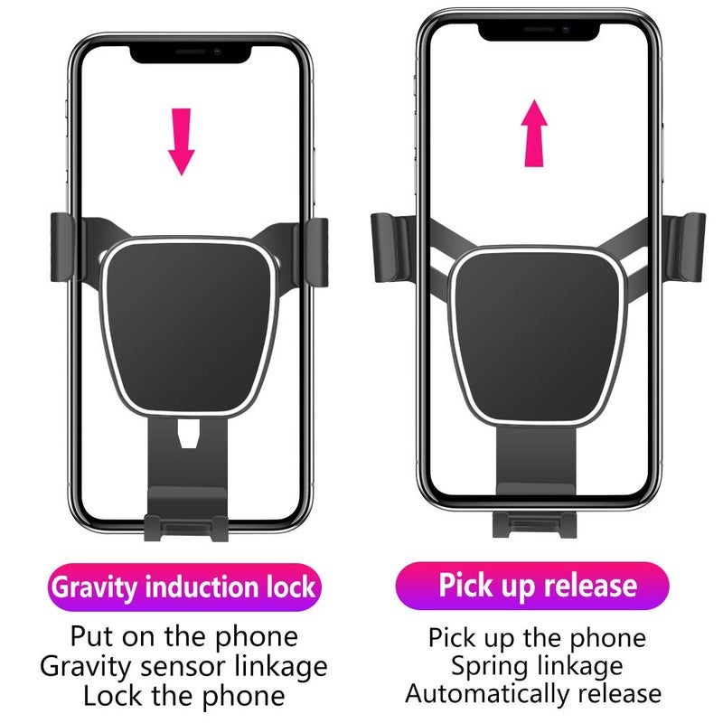 musttrue Car Phone Holder for Mazda CX-5 2017 2018 2019 2020 2021 2022 2023 2024 2025 CX5 Auto Accessories Navigation Bracket Interior Decoration Mobile Cell Phone Mount - Image 3